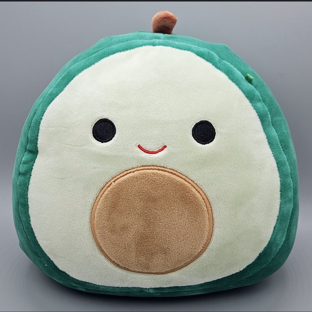 NWT Squishmallows Small‎ Austin Avacado. 8"